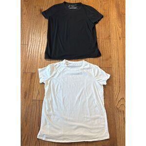 Hatch Black and White Short Sleeve Tees